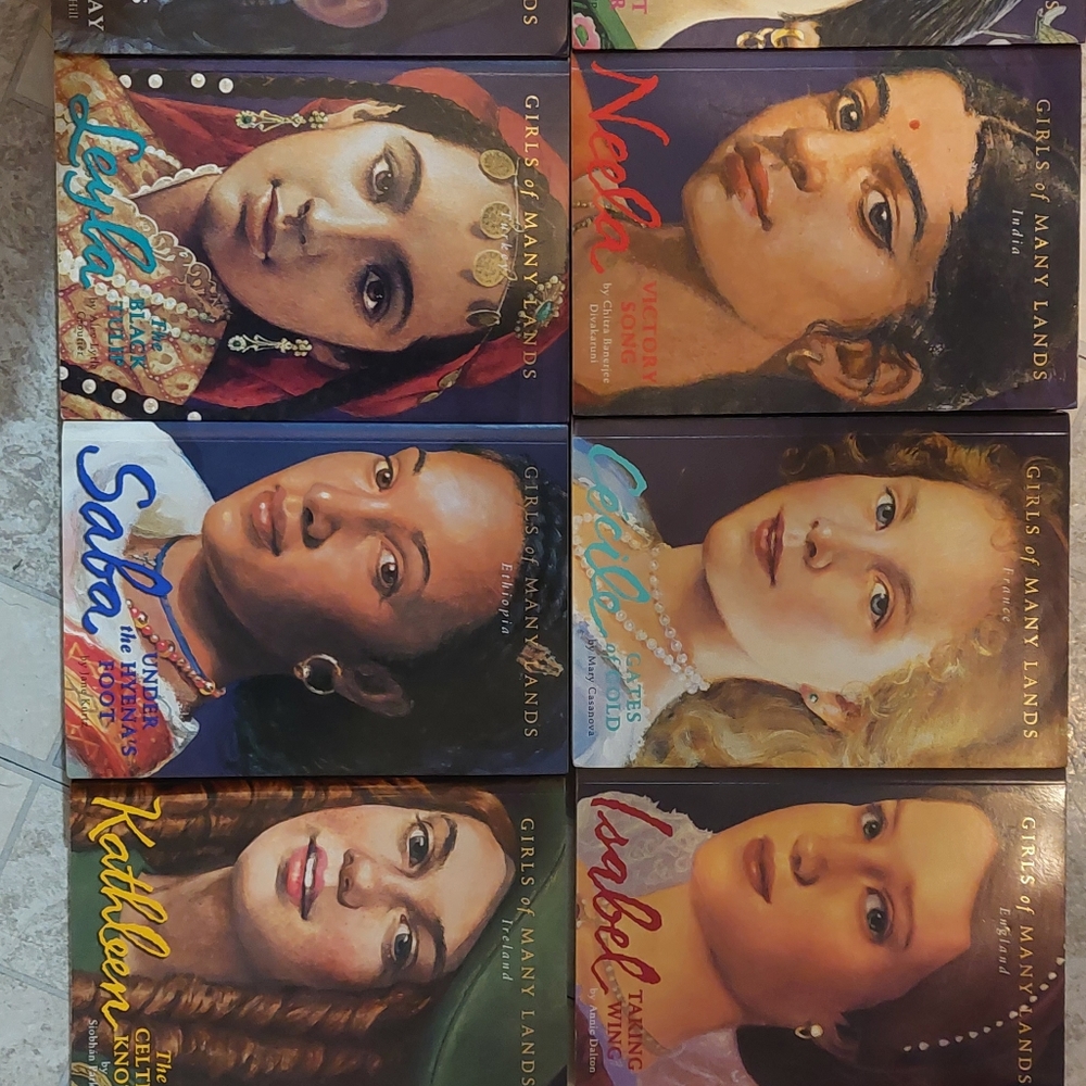Girls of Many Lands books..American Girl, Set of 8 books